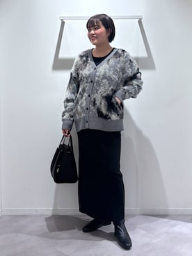 「GLOBAL WORK（グローバルワーク）のアイテム（ワンピース）」を使った、めいめいさん（レディース・160cm）の秋コーディネート