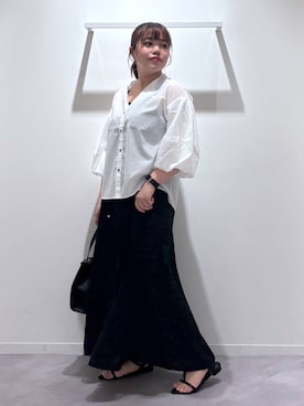 「アイテム（サンダル）」を使った、めいめいさん（レディース・160cm・20代）の夏コーディネート