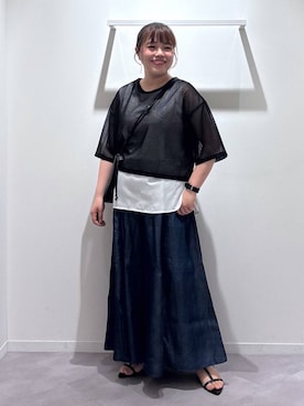 「アイテム（サンダル）」を使った、めいめいさん（レディース・160cm・20代）の夏コーディネート