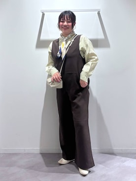 「GLOBAL WORK（グローバルワーク）のアイテム（財布/小物）」を使った、めいめいさん（レディース・160cm）の春コーディネート