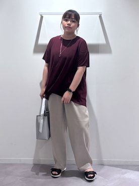 「GLOBAL WORK（グローバルワーク）のアソートヘアゴム/130519（ヘアゴム）」を使った、めいめいさん（レディース・160cm・20代）の夏コーディネート