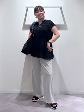 めいめいさん（レディース・160cm）の夏コーディネート