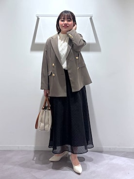 めいめいさん（レディース・160cm）の春コーディネート
