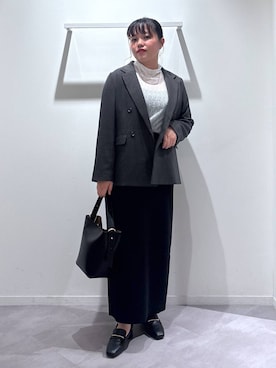 「シアートップス」｜めいめいさん（レディース・160cm・20代）の秋コーディネート