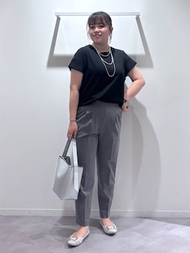 「GLOBAL WORK（グローバルワーク）のアソートヘアゴム/130519（ヘアゴム）」を使った、めいめいさん（レディース・160cm・20代）の夏コーディネート