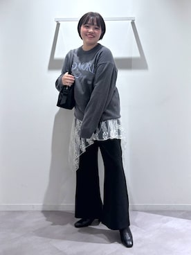 「アイテム（その他トップス）」を使った、めいめいさん（レディース・160cm・20代）の秋コーディネート