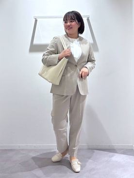 めいめいさん（レディース・160cm）の冬コーディネート