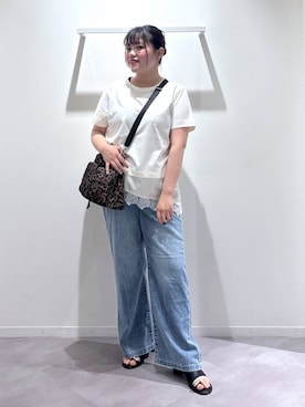 めいめいさん（レディース・160cm）の夏コーディネート