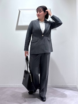 めいめいさん（レディース・160cm）の冬コーディネート