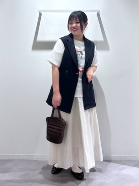 めいめいさん（レディース・160cm）の春コーディネート