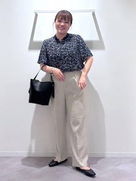 「アイテム（パンプス）」を使った、めいめいさん（レディース・160cm・20代）の春コーディネート