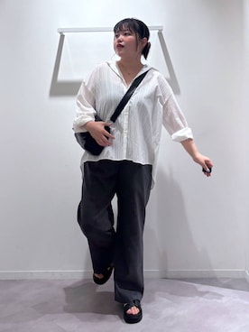 めいめいさん（レディース・160cm）の夏コーディネート