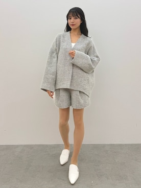 「アイテム（その他アウター、その他）」を使った、ERIKAさん（レディース・161cm）の冬コーディネート