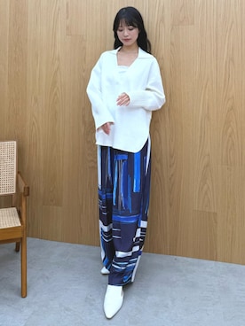 ERIKAさん（レディース・161cm）の冬コーディネート