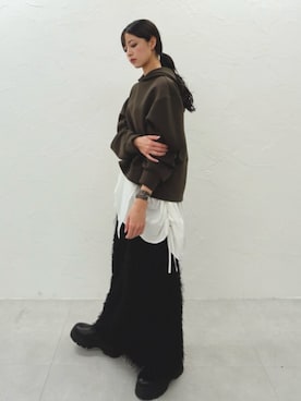 ERIKAさん（レディース・161cm）の秋コーディネート