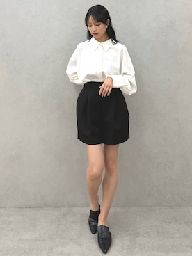 ERIKAさん（レディース・161cm）の冬コーディネート