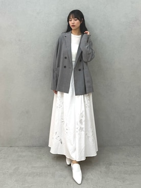 ERIKAさん（レディース・161cm）の冬コーディネート