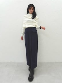 ASYMMETRY DRAPE KT｜ニット | ELENDEEK （エレンディーク）公式通販