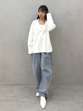 ERIKAさん（レディース・161cm）の冬コーディネート