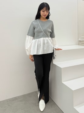 「アイテム（PC・スマホグッズ/家電）」を使った、ERIKAさん（レディース・161cm）の冬コーディネート