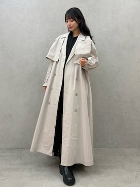 ERIKAさん（レディース・161cm）の冬コーディネート