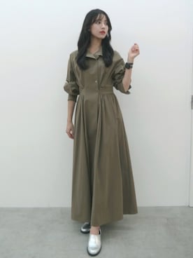 ERIKAさん（レディース・161cm）の秋コーディネート