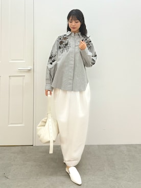 ERIKAさん（レディース・161cm）の冬コーディネート