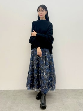 ERIKAさん（レディース・161cm）の秋コーディネート