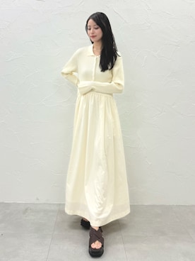 ERIKAさん（レディース・161cm）の春コーディネート