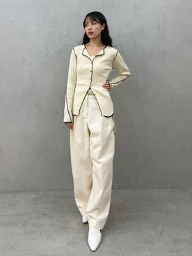 ERIKAさん（レディース・161cm）の冬コーディネート