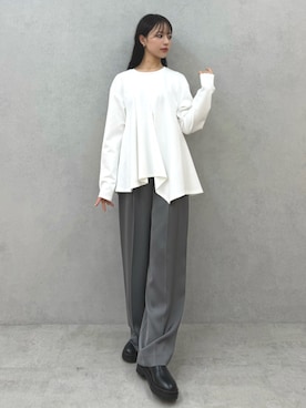 ERIKAさん（レディース・161cm）の秋コーディネート