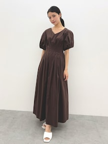 【2025SS美品】エレンディーク　WAIST TUCKED FORM OP TUCK FORM DENIM WIDE PT | ELENDEEK/エレン