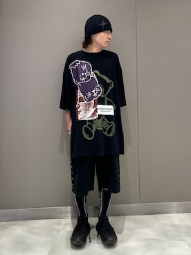「grounds（グラウンズ）のアイテム」を使った、ryotaさん（メンズ・163cm）の夏コーディネート