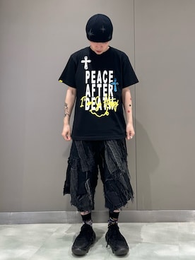「grounds（グラウンズ）のアイテム」を使った、ryotaさん（メンズ・163cm）の夏コーディネート