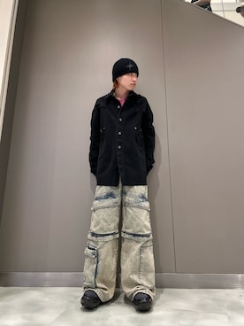 「grounds（グラウンズ）のアイテム」を使った、ryotaさん（メンズ・163cm）の春コーディネート