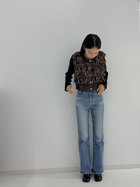 「VACANCY（ヴァカンシー）のアイテム」を使った、renaさん（レディース・156cm）の秋コーディネート