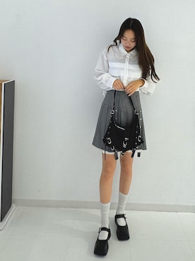 「idem（イデム）のアイテム」を使った、renaさん（レディース・156cm）の春コーディネート