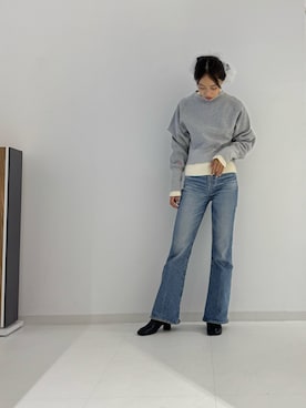 renaさん（骨格ウェーブ・レディース・156cm）の秋コーディネート