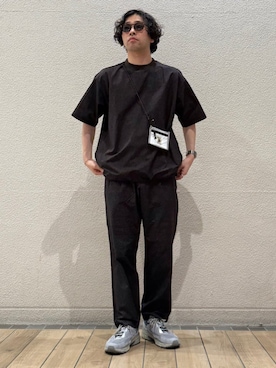 「COBMASTER（コブマスター）のアイテム」を使った、奥原さん（メンズ・177cm）の夏コーディネート
