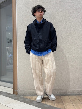 奥原さん(メンズ・177cm)の春コーディネート