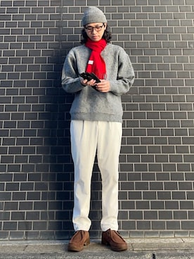 奥原さん（メンズ・177cm）の冬コーディネート