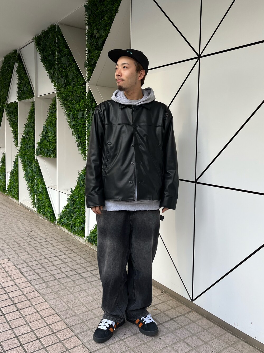 CIAOPANIC（チャオパニック）の「フェイクレザーカーコート