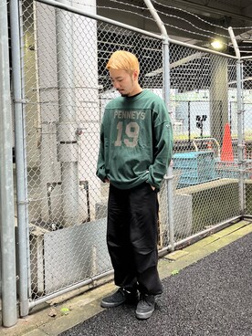 「J.C.PENNEY（ジェーシーペニー）のアイテム」を使った、takushutoさん（メンズ・173cm）の秋コーディネート