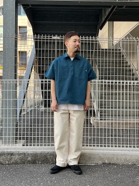 「BIG MAC（ビッグマック）のアイテム」を使った、takushutoさん（メンズ・173cm）の春コーディネート