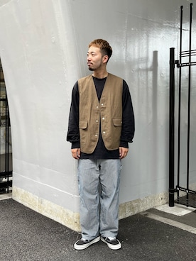 ベストを使った チャオパニック のメンズ人気ファッションコーディネート Wear ベストを使った チャオパニック のメンズ人気ファッションコーディネート Wear