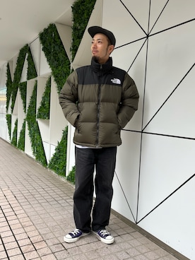 「アイテム（ダウンジャケット/コート）」を使った、takushutoさん（メンズ・173cm・30代）の秋コーディネート
