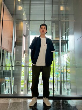 「AVIREX（アヴィレックス）のアイテム（アクセサリー）」を使った、アオさん（メンズ・176cm）の春コーディネート