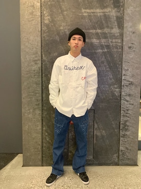 「いいね返し」｜アオさん（メンズ・176cm）の冬コーディネート