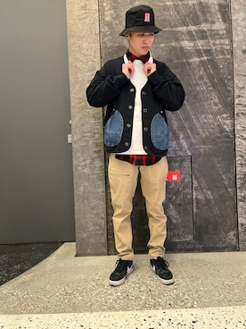 「いいね返し」｜アオさん（メンズ・176cm）の冬コーディネート