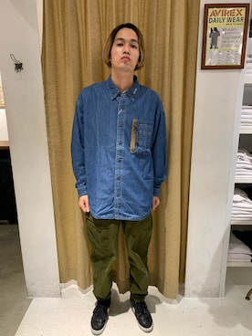 「いいね返し」｜アオさん（メンズ・176cm）の冬コーディネート